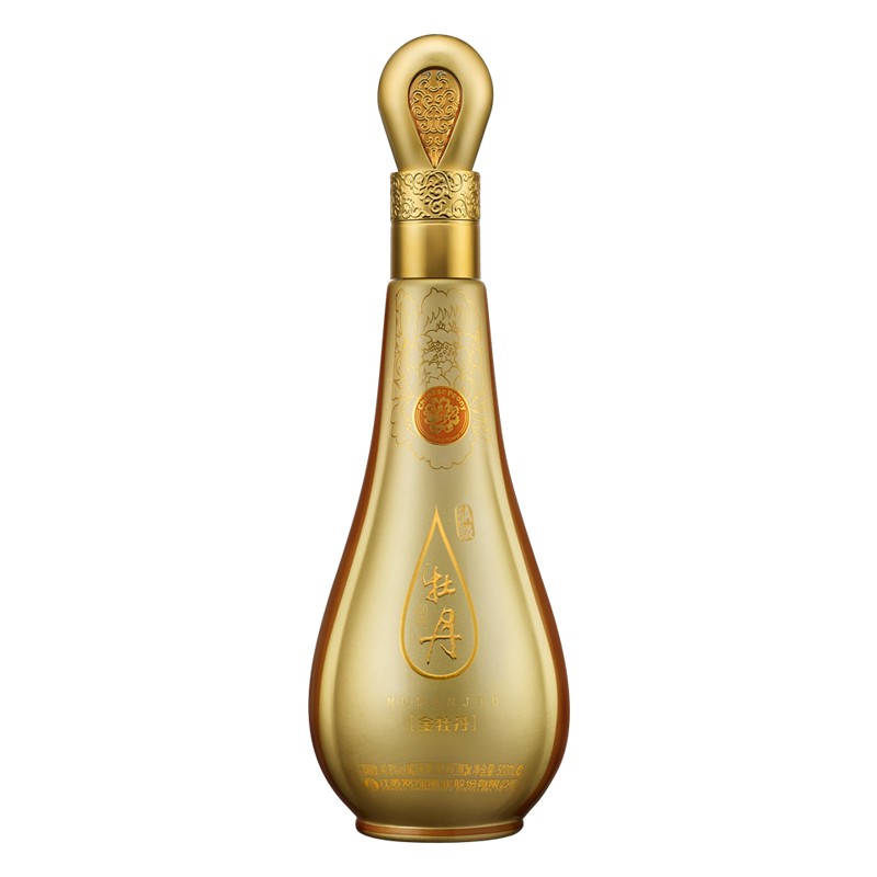 【双沟新品精装版】5A级金牡丹40.8度500ml单瓶装绵柔型白酒